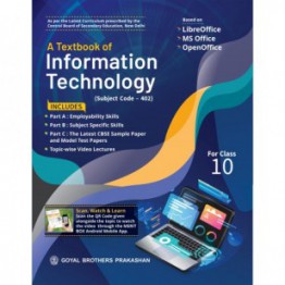 Goyal Brothers A Textbook of Information Technology - 10 (Code - 402)